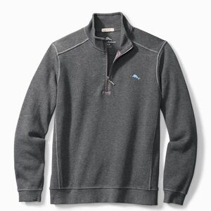 NWT Tommy Bahama Dublin Green Antigua cove half zip